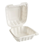 Hinged Lid To-Go Container (Microwavable)