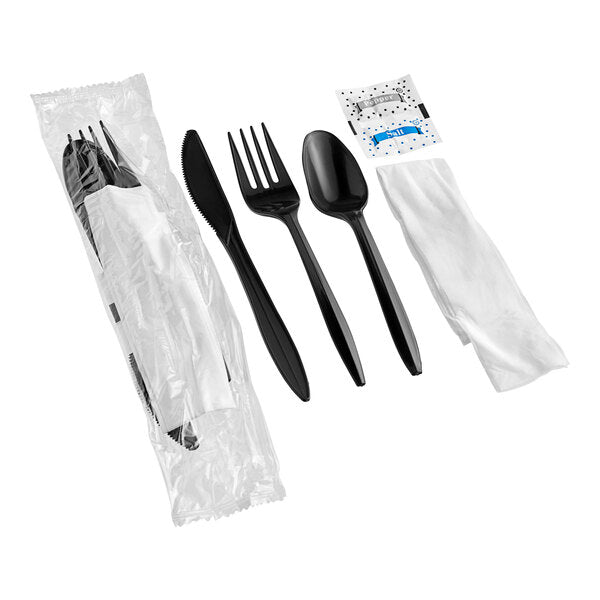 Combo Fork/Spoon/Napkin