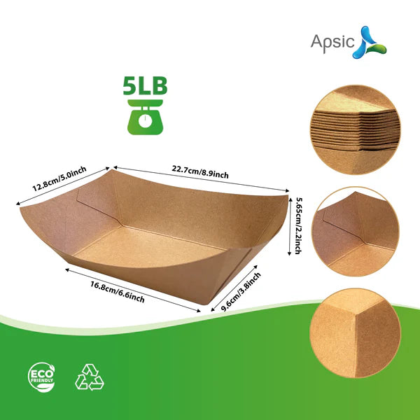 5 LB KRAFT FOOD TRAY 6.6"*3.7"*2.2"