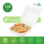 Hinged Lid To-Go Container (Microwavable)