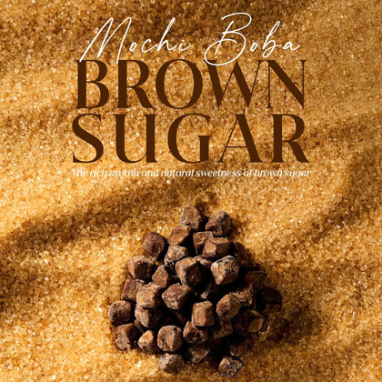 Mochi Boba – Brown Sugar Flavor (Soft & Chewy)