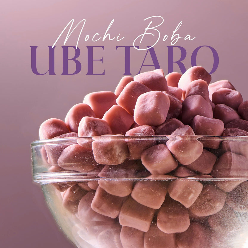 Mochi Boba – Ube Taro Flavor (Soft & Chewy)