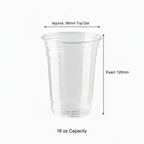 [PET98] Clear Plastic Cup