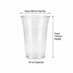[PET98] Clear Plastic Cup