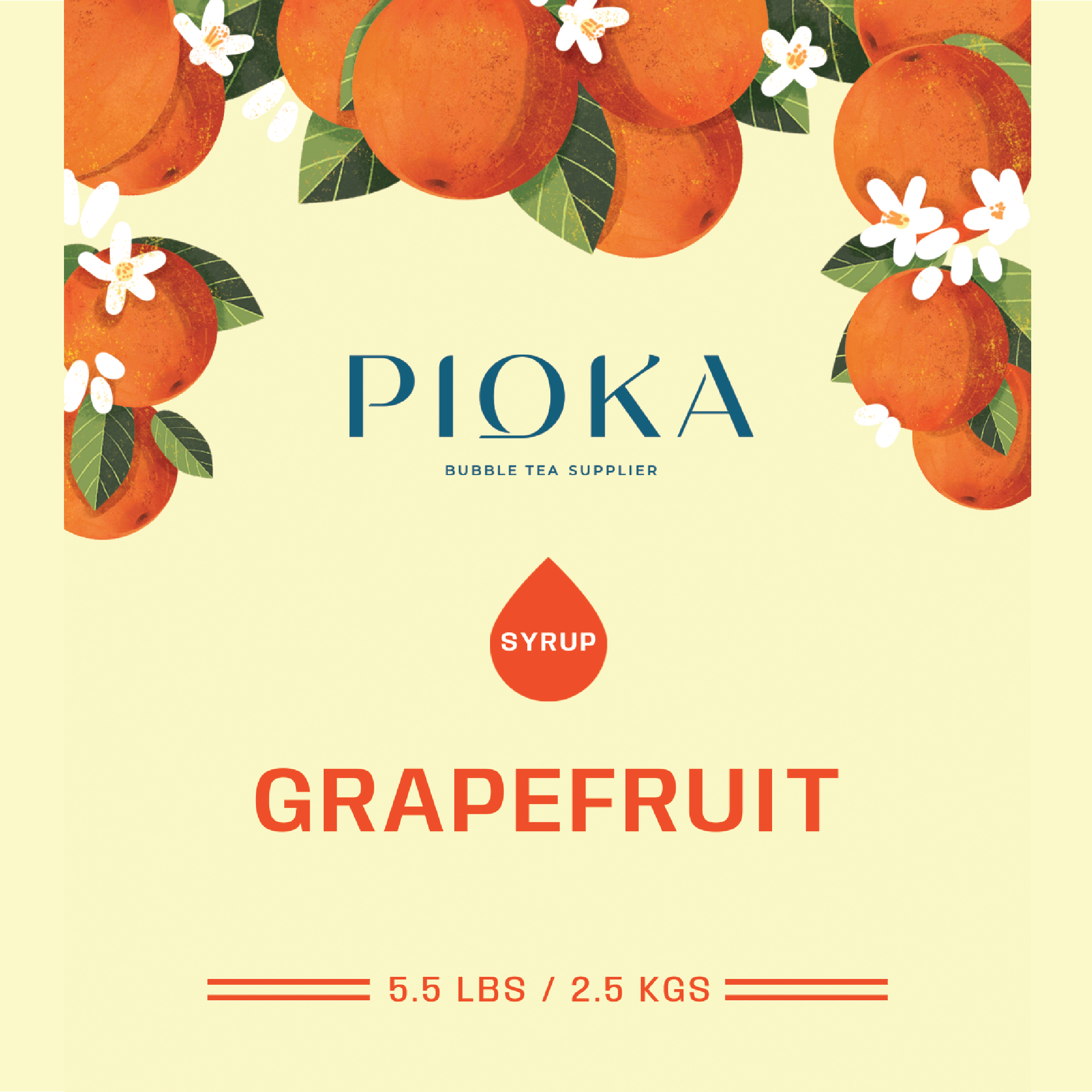 Pink Grapefruit Syrup