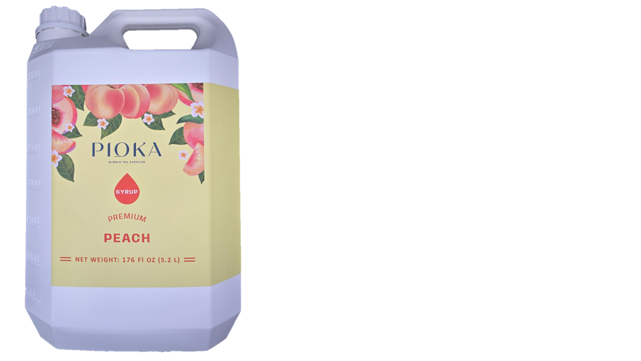 Premium Peach Syrup