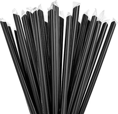 [8mm] 9" Small Plastic Straws (3500pcs/case)