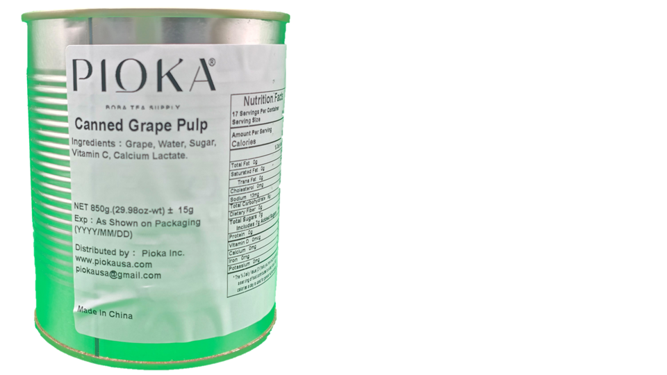 Canned Grape Pulp