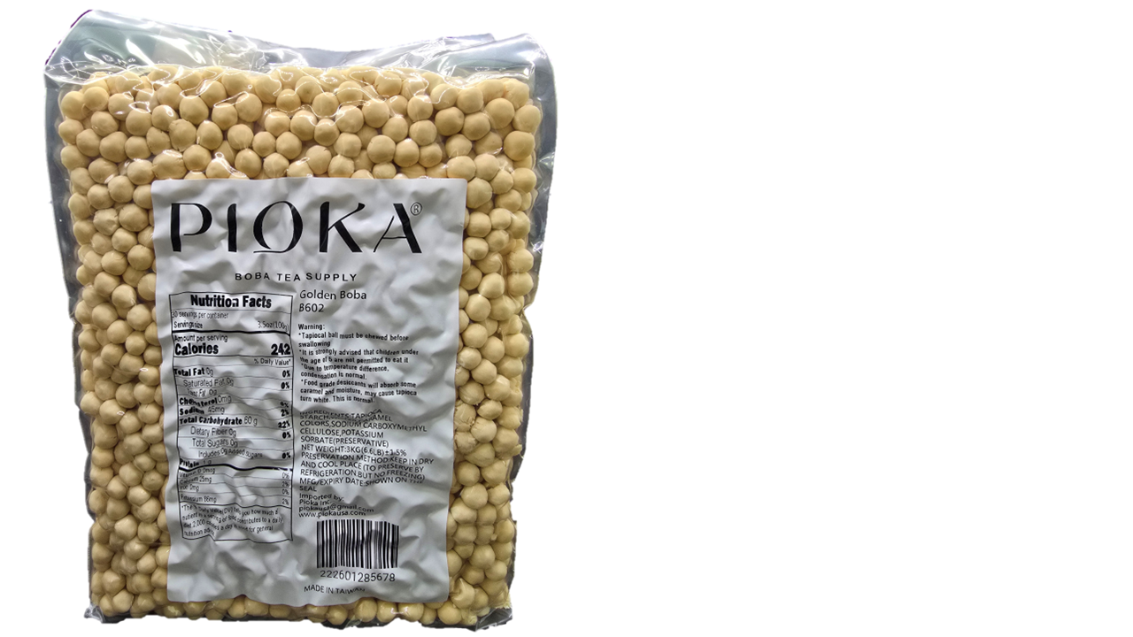 Premium Golden Boba Tapioca Pearls ( S )