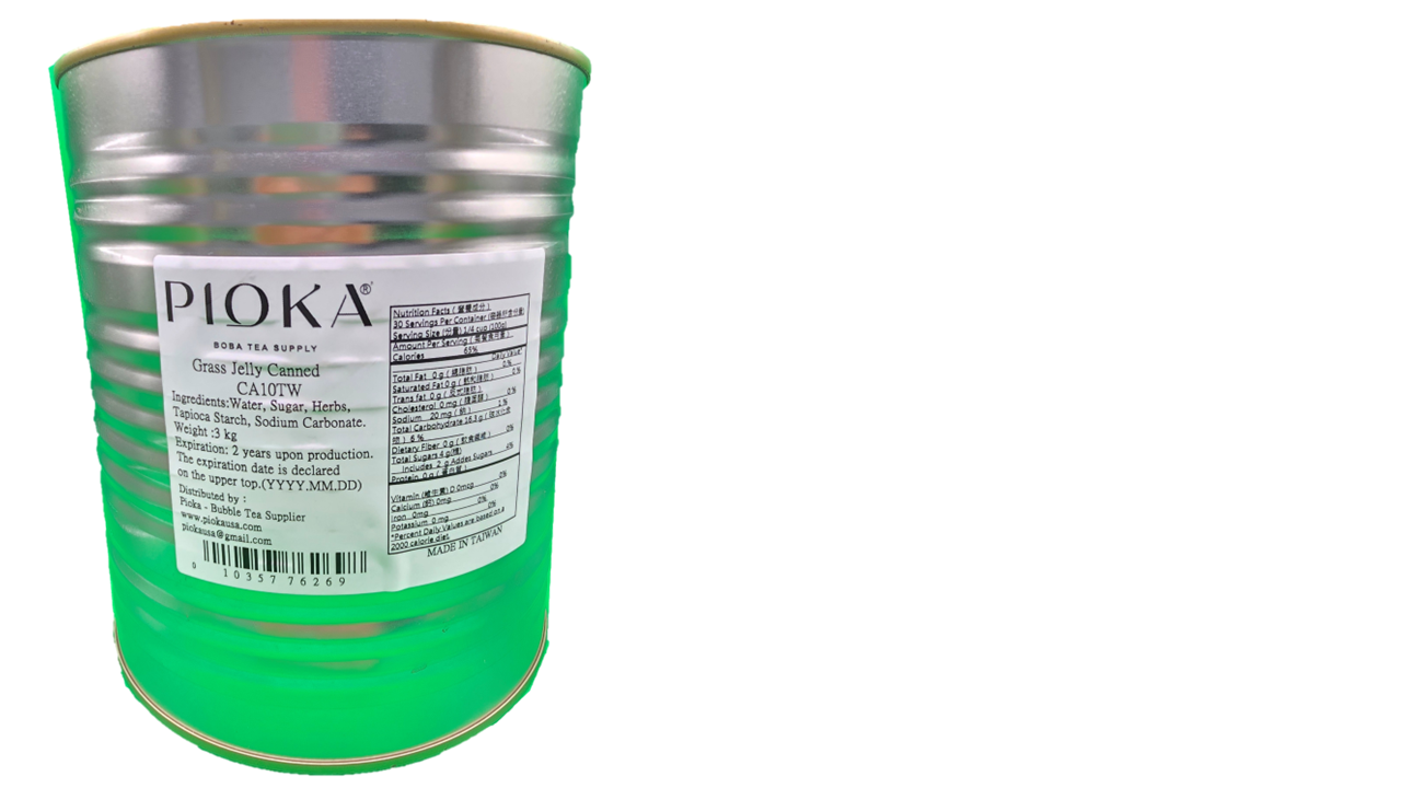 Canned Grass Jelly